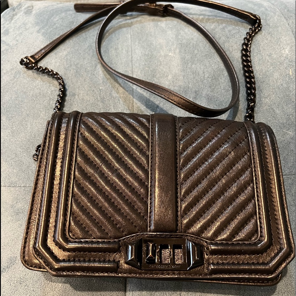 Rebecca Minkoff Black Quilted Shoulder Bag